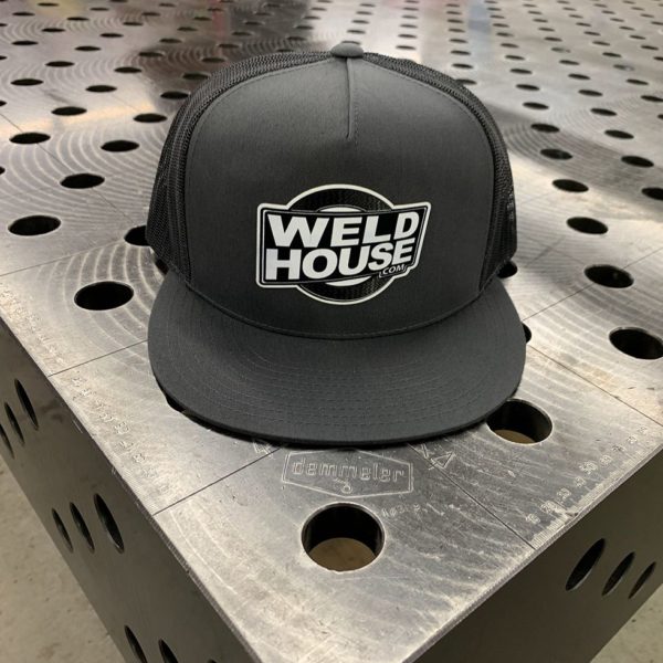 Custom Commercial Welding Weld House Hat Charcoal 1